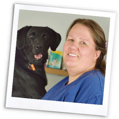 Tierarzthelferin Sandra Bachmann